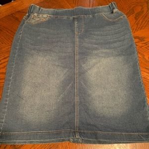 Be-girl brand XL denim SKIRT